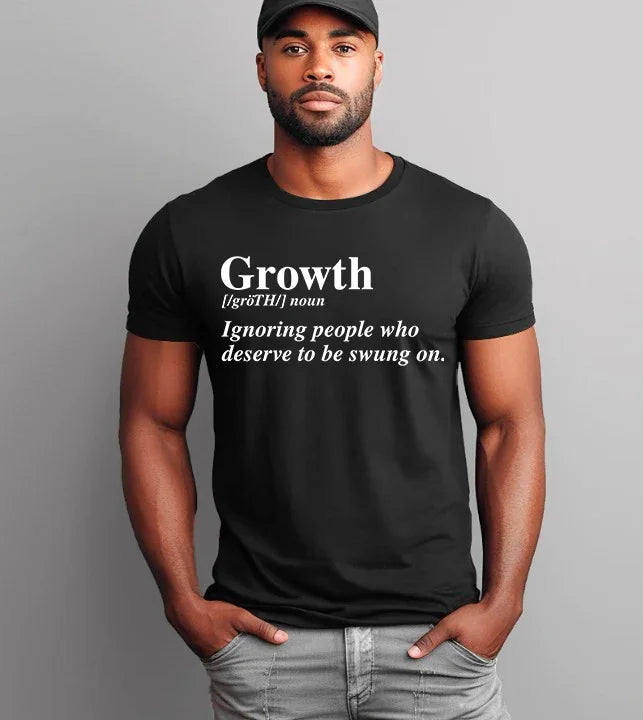 Growth Definition Tee | Motivational Unisex Graphic T-Shirt | Uplifting Gift