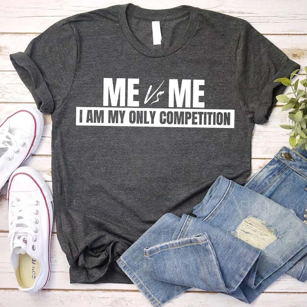 Me vs Me Tee | Motivational Unisex Graphic T-Shirt | Mindset Gift
