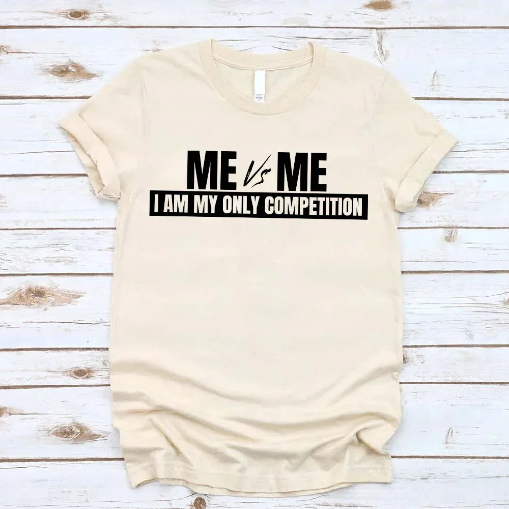 Me vs Me Tee | Motivational Unisex Graphic T-Shirt | Mindset Gift