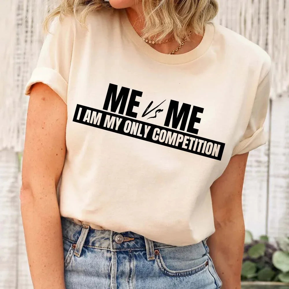 Me vs Me Tee | Motivational Unisex Graphic T-Shirt | Mindset Gift