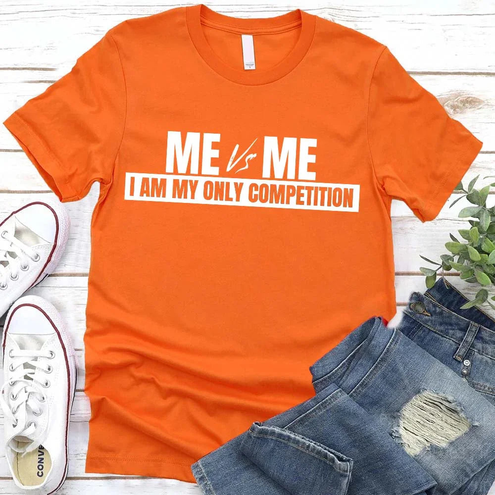 Me vs Me Tee | Motivational Unisex Graphic T-Shirt | Mindset Gift