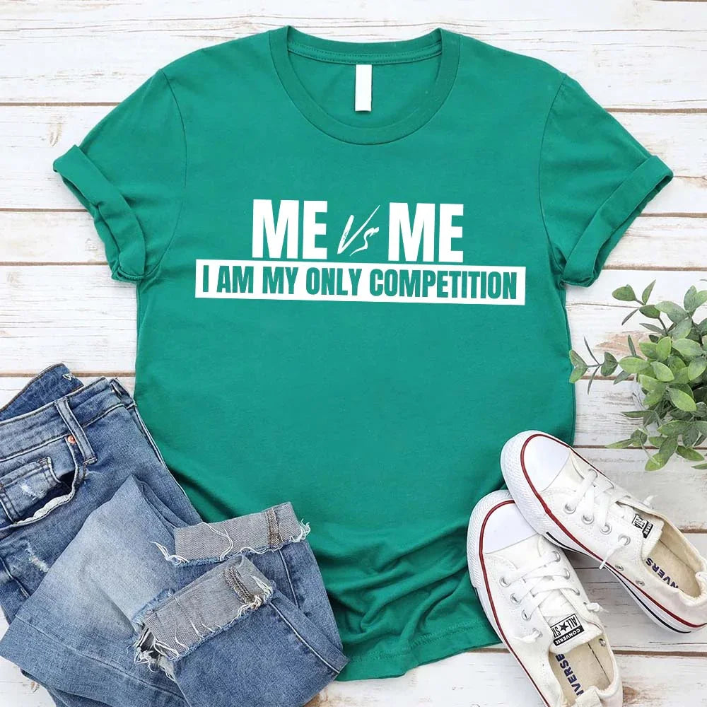 Me vs Me Tee | Motivational Unisex Graphic T-Shirt | Mindset Gift