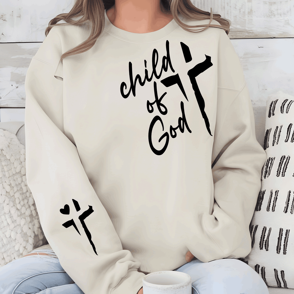 Child of God Sweatshirt, Trending Corinthians Bible Verse, Inspirational shirt, Jesus Hoodie, Faith Comfort Colors, Gift Christian God
