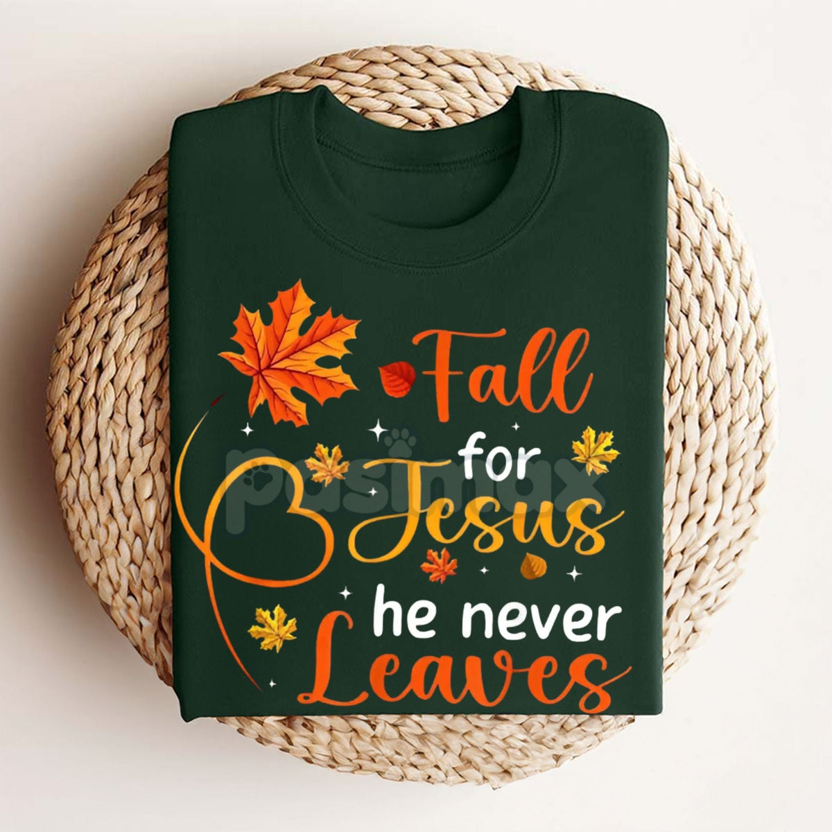 Fall For Jesus    T-Shirt  – Autumn Christian Women&
