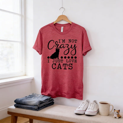 Cute Cat Funny Graphic Tee | Unisex Cat Lover T-Shirt | Funny Gift