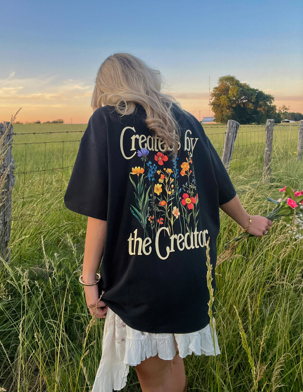 Created by the Creator Tee | Christian Graphic T-Shirt | Faith Gift
