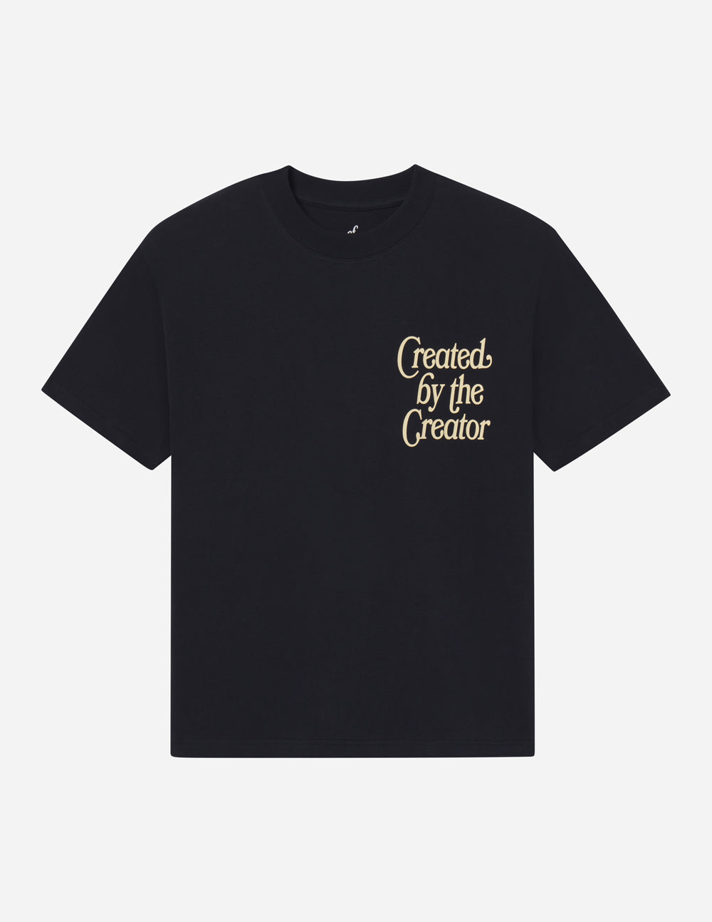 Christian Graphic Tee – Created by the Creator Faith T-Shirt