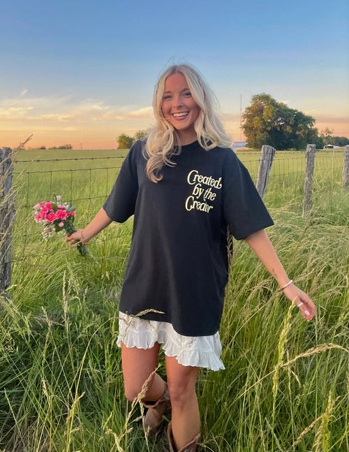 Created by the Creator Tee | Christian Graphic T-Shirt | Faith Gift
