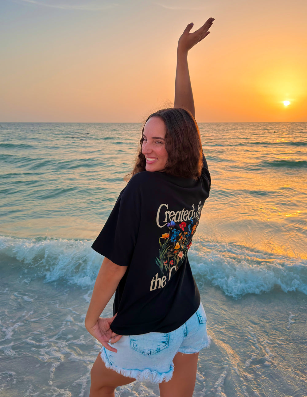 Created by the Creator Tee | Christian Graphic T-Shirt | Faith Gift