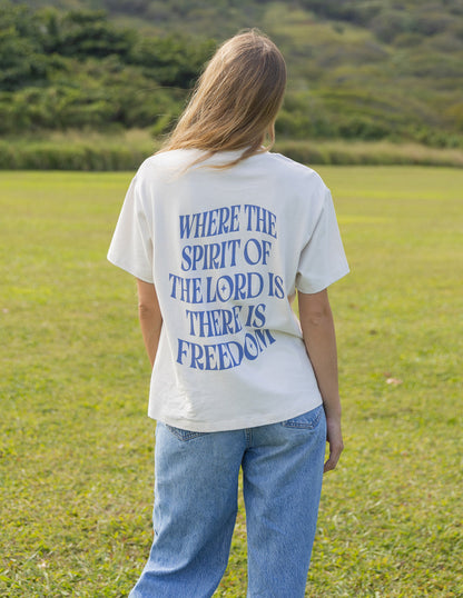Spirit of the Lord T-Shirt – Christian Graphic Tee Inspired by Faith and Freedom