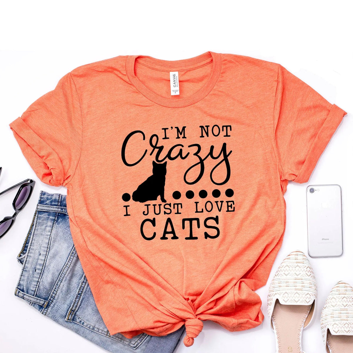 Cute Cat Funny Graphic Tee | Unisex Cat Lover T-Shirt | Funny Gift
