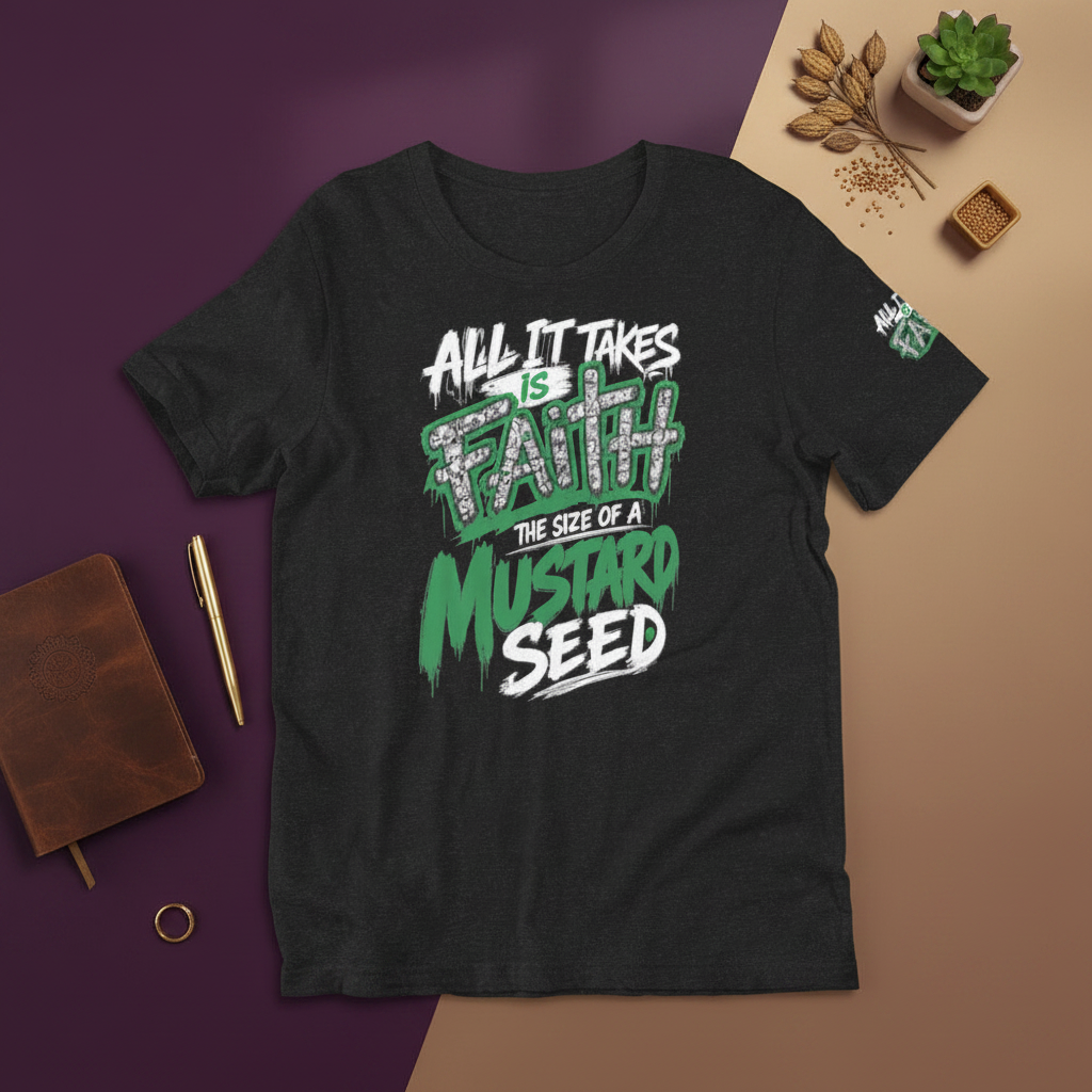 Mustard Seed Faith Flat Lay