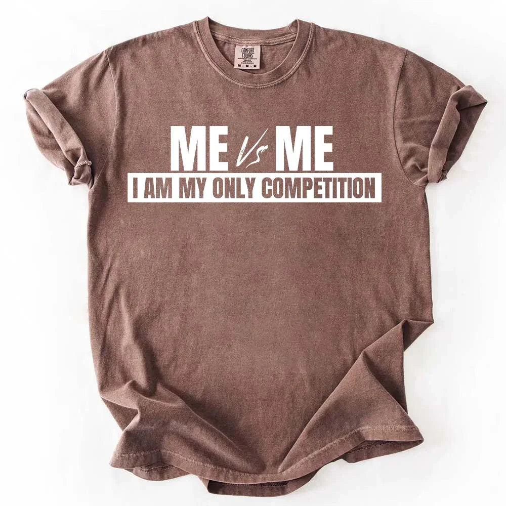 Me vs Me Tee | Motivational Unisex Graphic T-Shirt | Mindset Gift