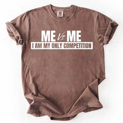 Me vs Me Tee | Motivational Unisex Graphic T-Shirt | Mindset Gift