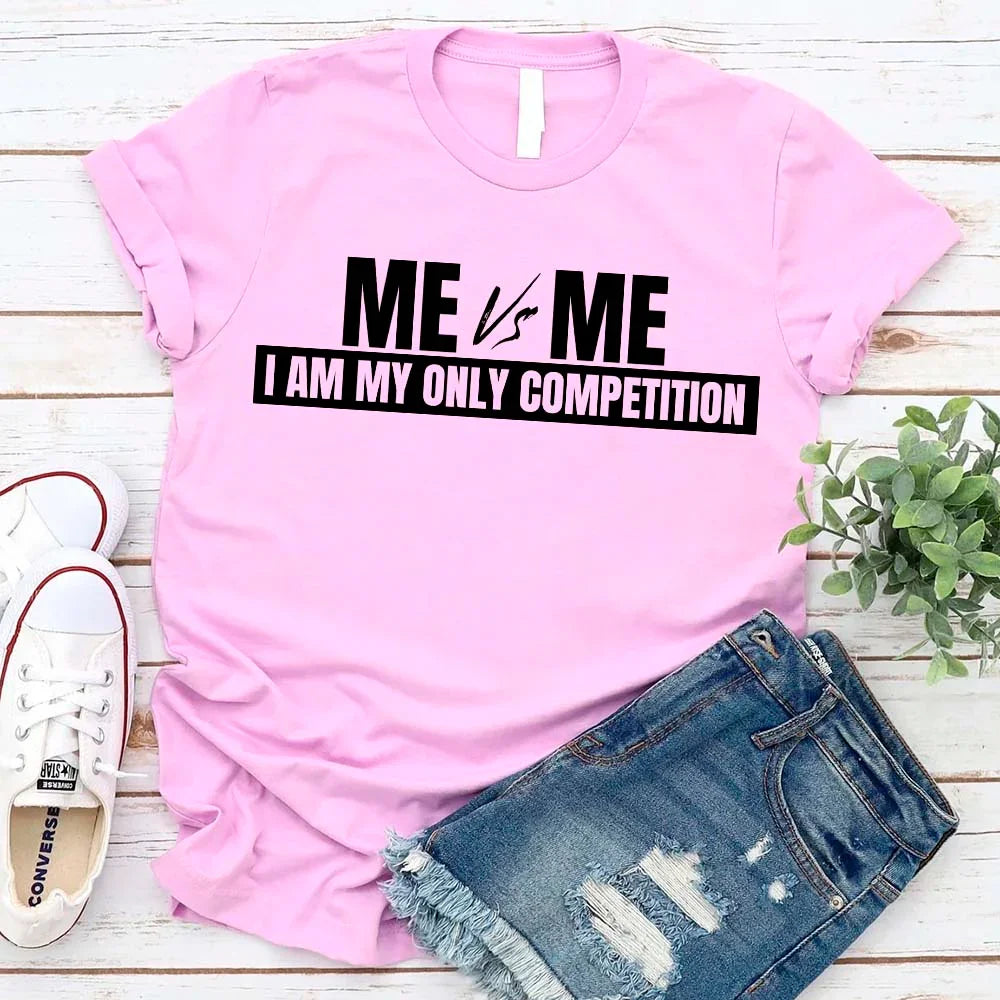 Me vs Me Tee | Motivational Unisex Graphic T-Shirt | Mindset Gift