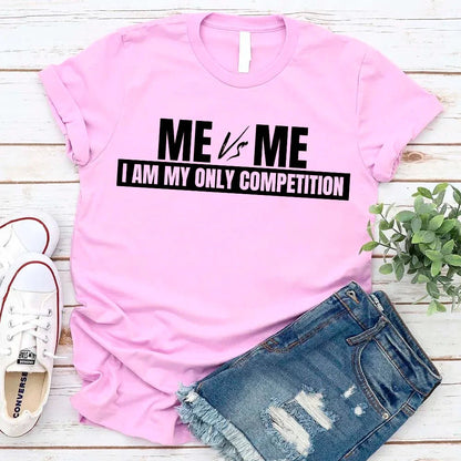 Me vs Me Tee | Motivational Unisex Graphic T-Shirt | Mindset Gift