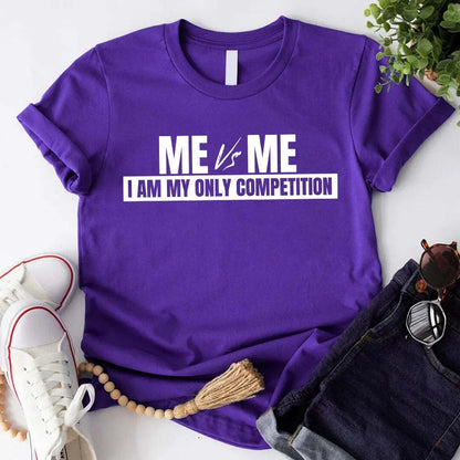 Me vs Me Tee | Motivational Unisex Graphic T-Shirt | Mindset Gift