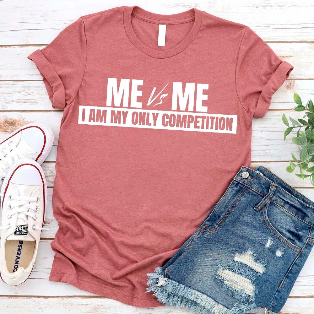 Me vs Me Tee | Motivational Unisex Graphic T-Shirt | Mindset Gift