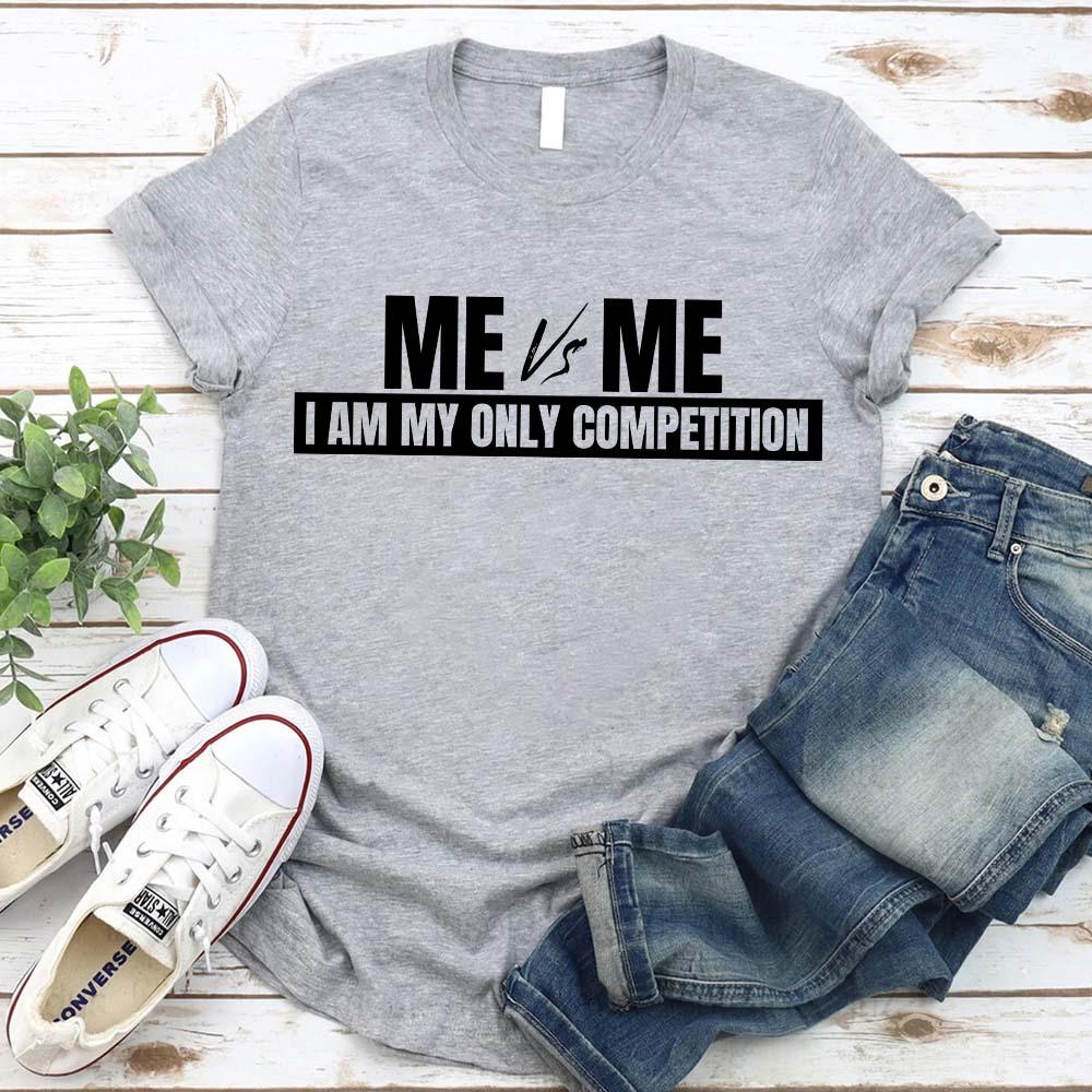 Me vs Me Tee | Motivational Unisex Graphic T-Shirt | Mindset Gift