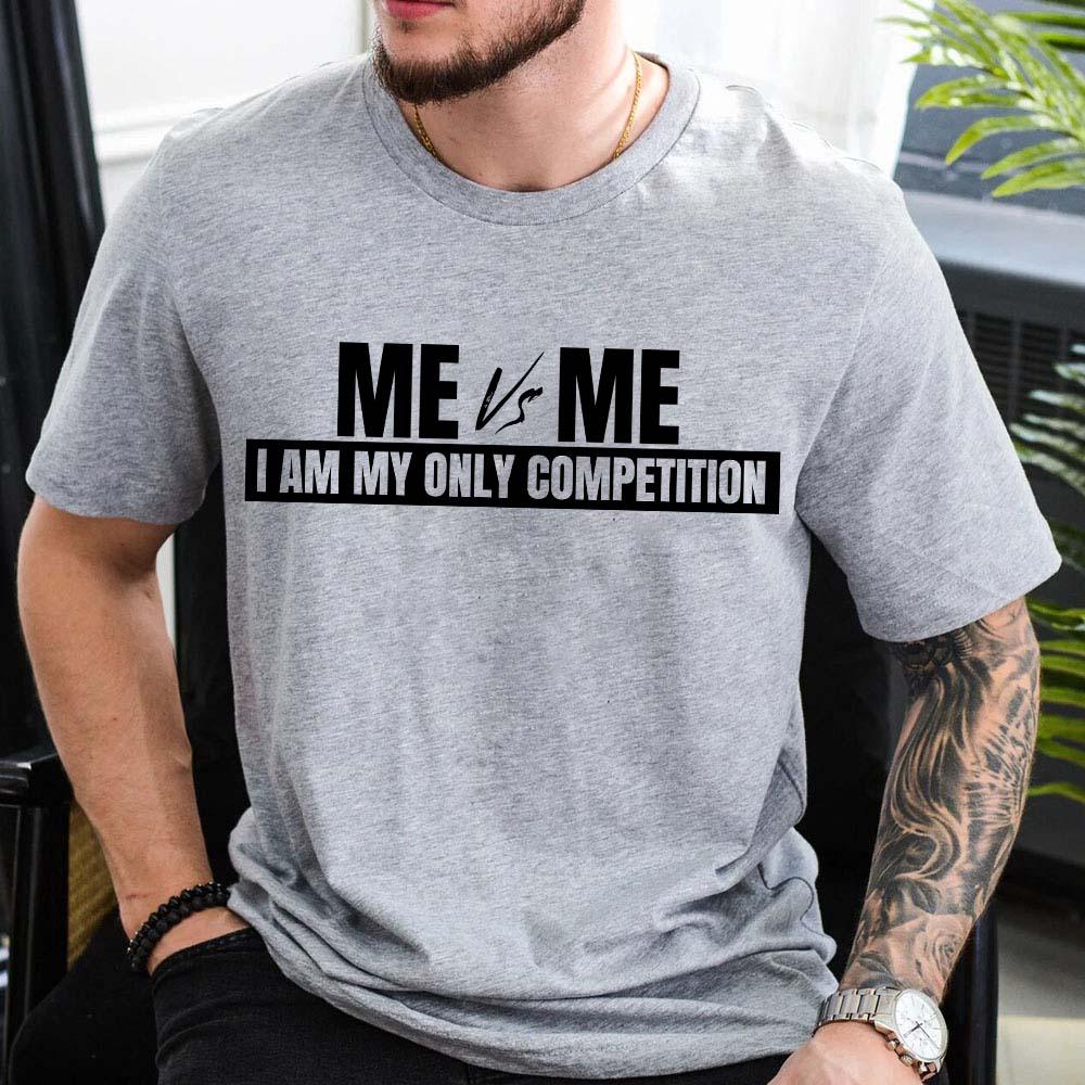 Me vs Me Tee | Motivational Unisex Graphic T-Shirt | Mindset Gift