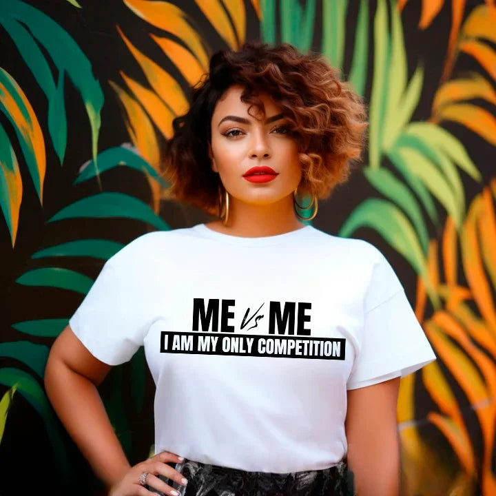 Me vs Me Tee | Motivational Unisex Graphic T-Shirt | Mindset Gift